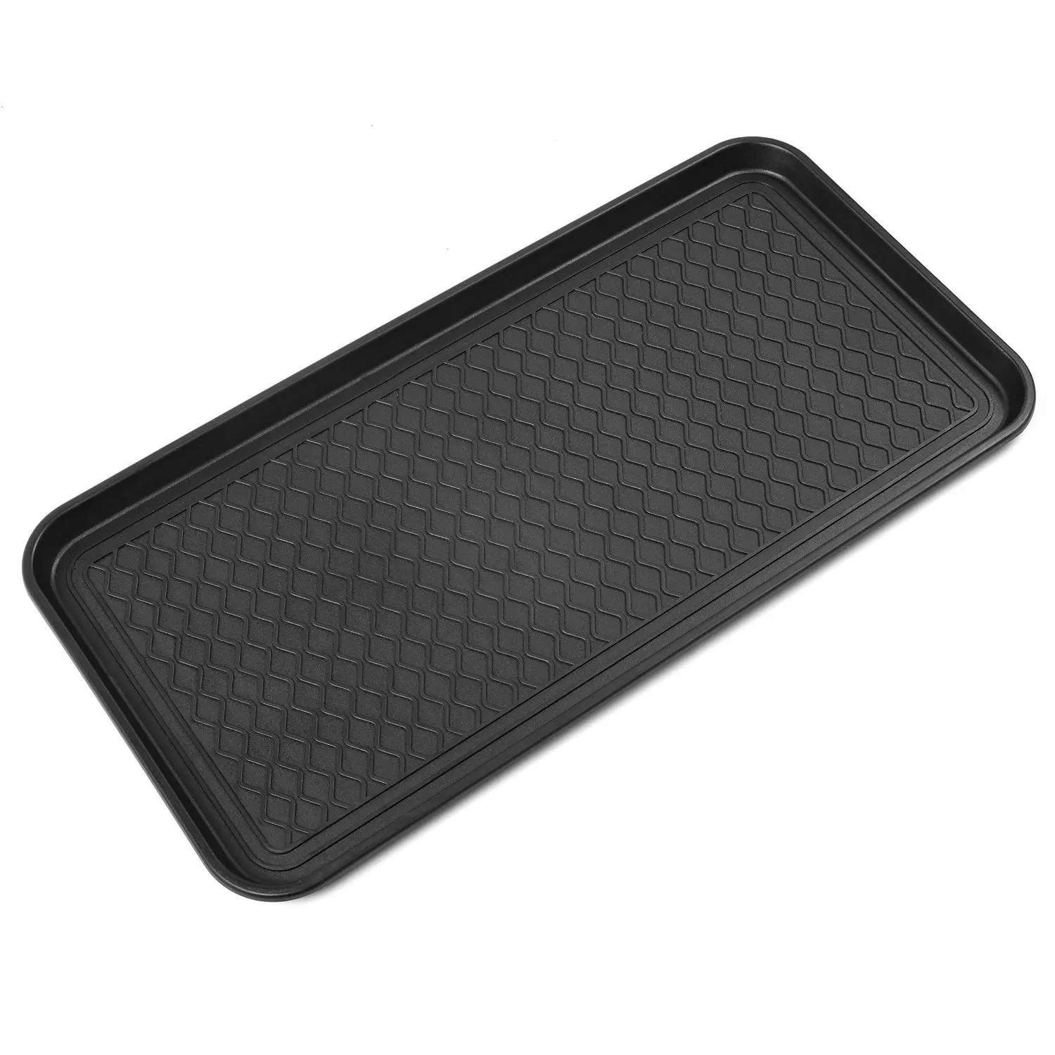California Home Goods Multi-Purpose Boot Mat & Tray for Indoor and Outdoor Floor Protection, 30" x 15" x 1.2"