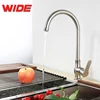 High end Water saving Kitchen Sink Tap deck mounted solid stainless steel kitchen sink faucet