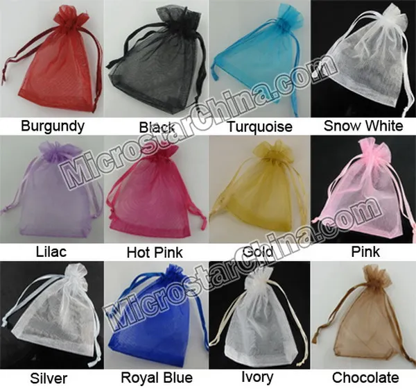 Round Organza Bags Wholesale Round Organza Pouch Organza Gift Bags