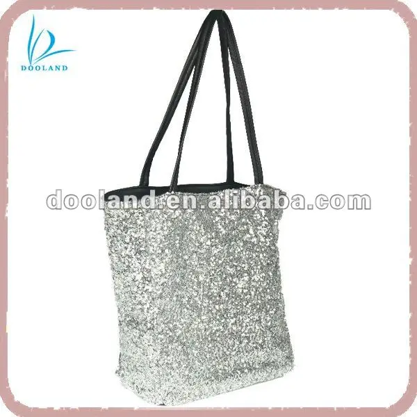 sequin beach bag