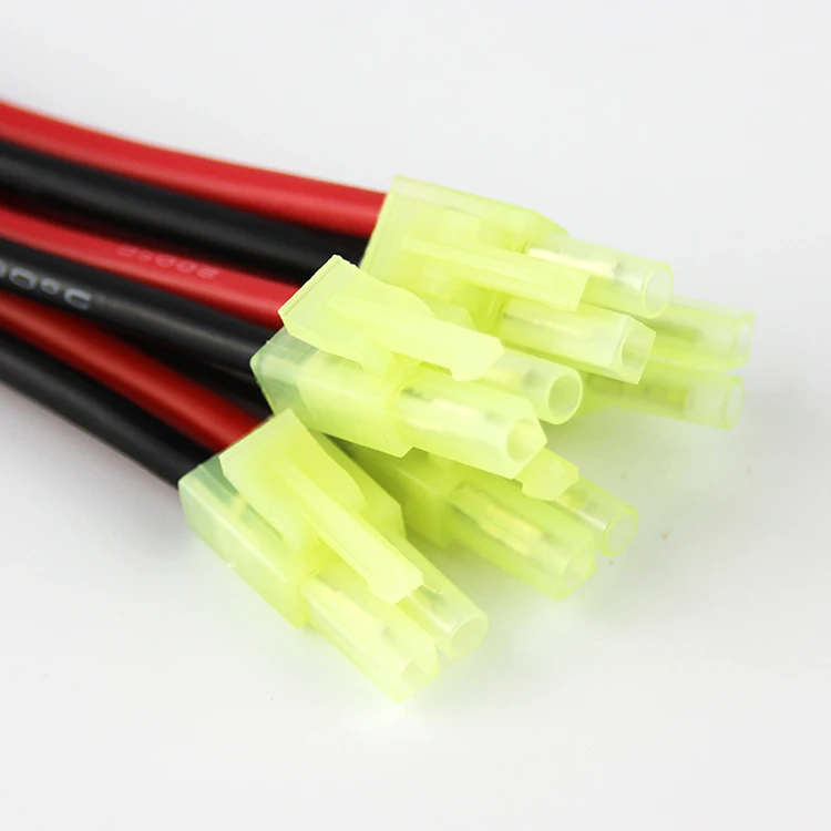 C9009 RC Male Female Micro Tamiya Plug Battery Compatible Cable 18AWG 10cm Wire C9009 RC Male Female Micro Tamiya Plug Battery Compatible Cable 18AWG 10cm Wire