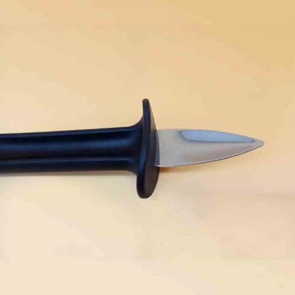 anglers choice oyster knife with spoon, multi-functional shell