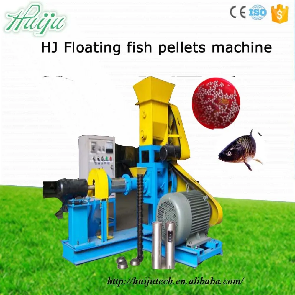 6080kg/hour Capacity Floating Fish Pellet Machine Hjffp60 Buy Fish Feed Pellet Machine