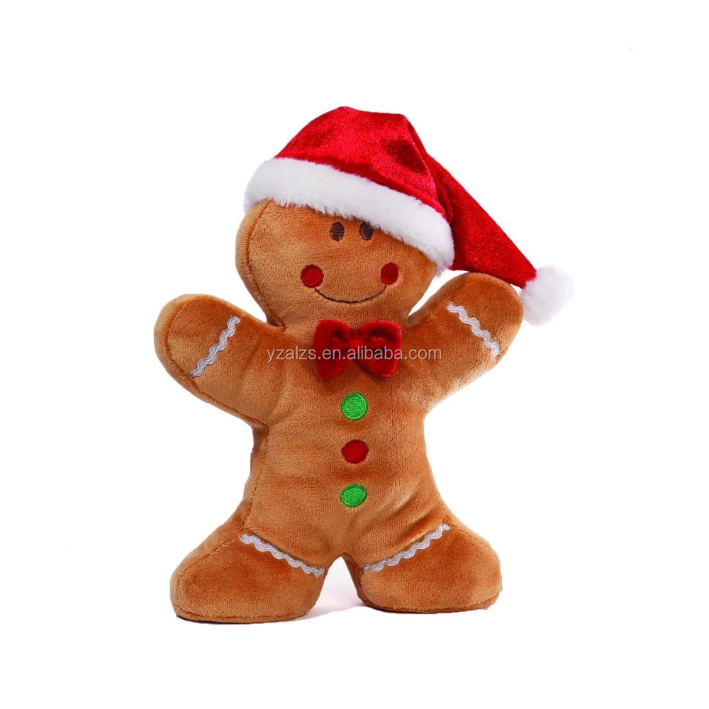 gingerbread man stuffed toy