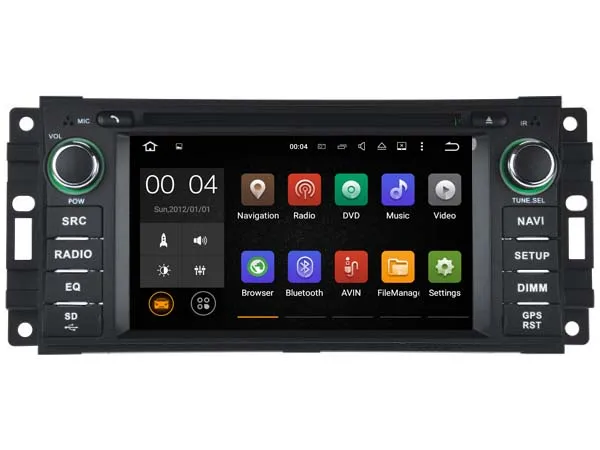 Cheap Android 9.0 Car Dvd Navi Player FOR JEEP CHEROKEE,COMMANDER audio multimedia auto stereo support DVR WIFI DAB OBD all in one 17