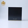 Guangzhou private label carton recycled paper cardboard jewelry ring black box