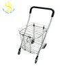 China wholesale 4 wheels elderly aluminum climbing stair grocery foldable shopping cart trolley, cover st-607