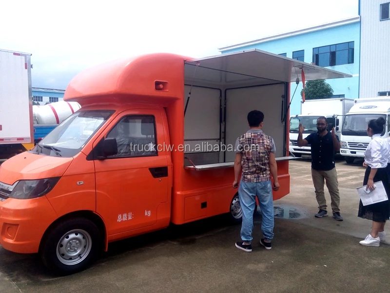 4x2 Food Truck For Sale Mobile Food Truck With Potable Water Tank