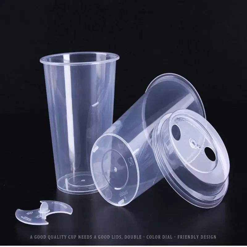 Microwave 700ml Pp Clear Plastic Milk Tea Cups Buy Milk Tea Cups