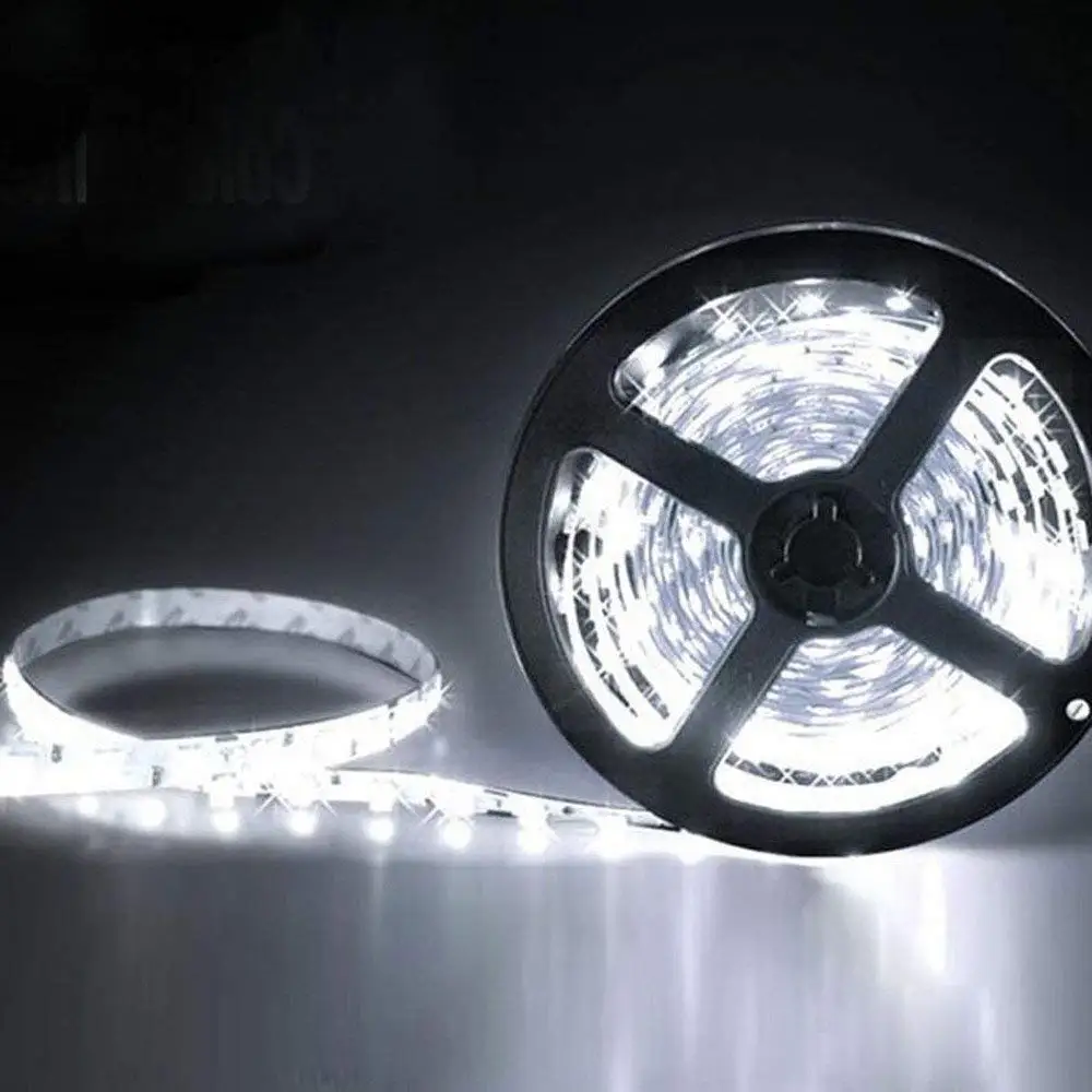Faber3 LED Flexible Light Strip LED Strip Lights LED Lights 5M LED Light Strip 300 LED Lights Non Waterproof Flexible Warm LED Rope Lights Strip Lights for Kitchen Bedroom Car Party (A)