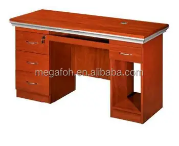 Executive Wooden Office Desk Ready Made Computer Desk Cheap Wooden