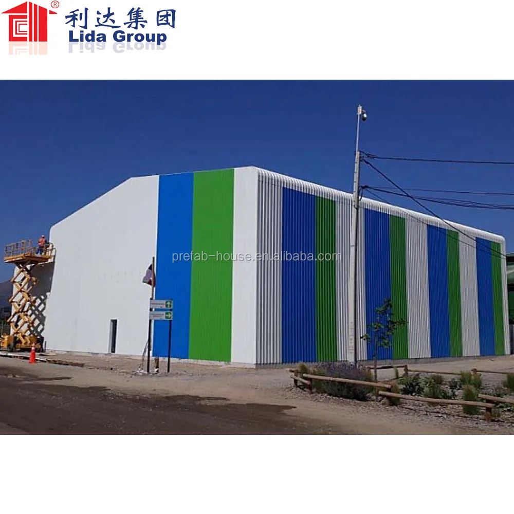 sgs iso prefabricated sandwich panel steel structure manufacturer