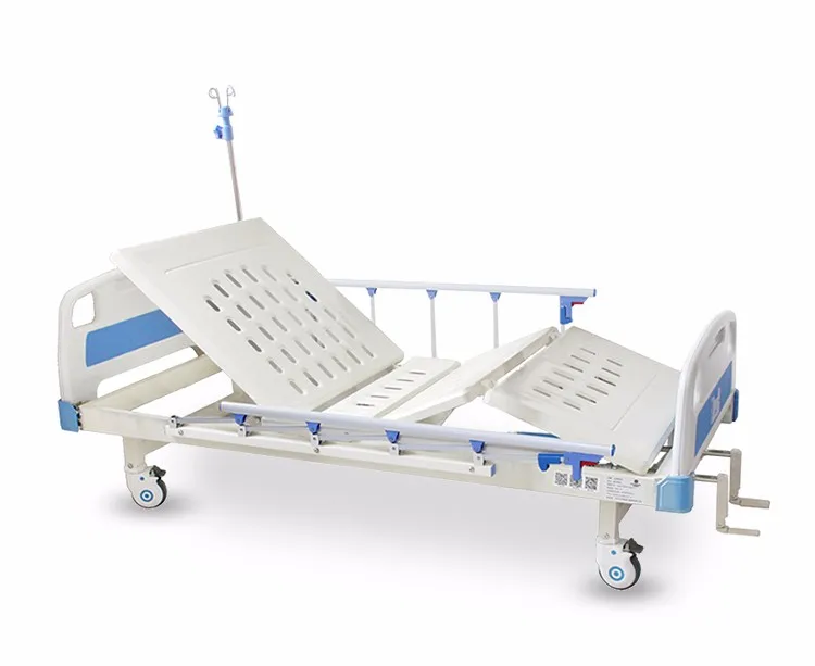 Cheap 2 cranks eldely manual hospital bed popular in malaysia (1).jpg