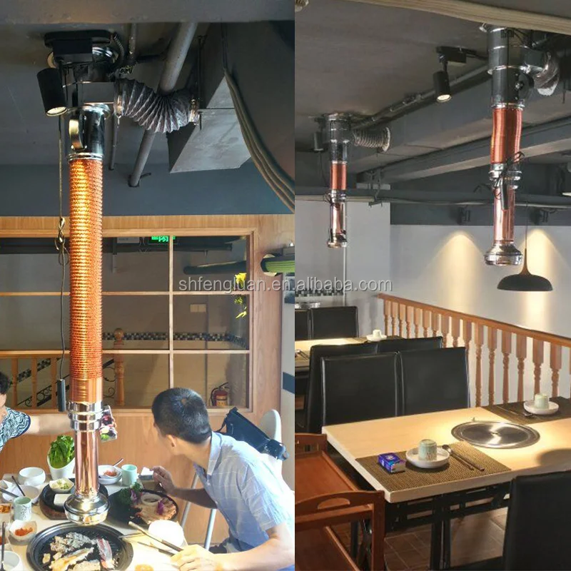 Local Supplier Indoor Korean Restaurant Equipment Korean Bbq Smoke Pipe Buy Korean Bbq Smoke