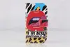 Red lips cell phone cases for Samsung Galaxy s3 mini 8190 leather case