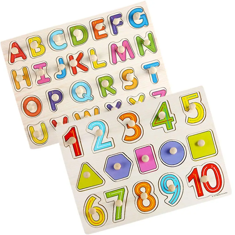 alphabet and number puzzles for toddlers