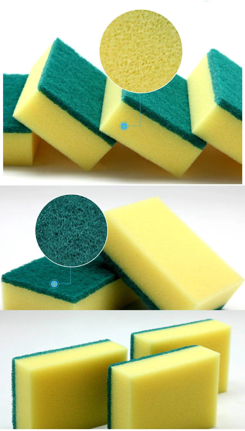 Thicken Cleaning Magic Sponge Dish Perforated Cleaning Cloth Scouring