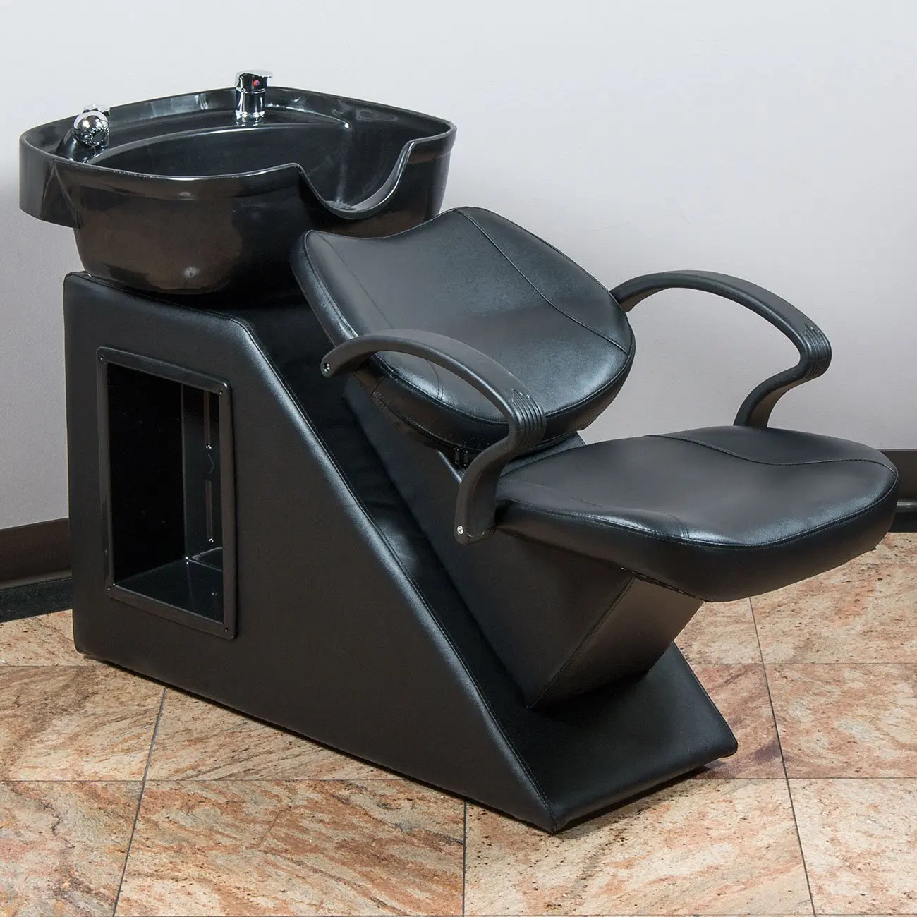 Buy Wave Shampoo Station For Hair Salon With Black Bowl In Cheap