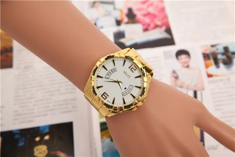 2018 Oem Wholesale Fashion Gold Mens Watch Cheap Price Wrist Man Bracelet  Stainless Steel Bracelet Watch - Buy Mens Watch,Gold Watch,Wrist Watch  Product on Alibaba.com
