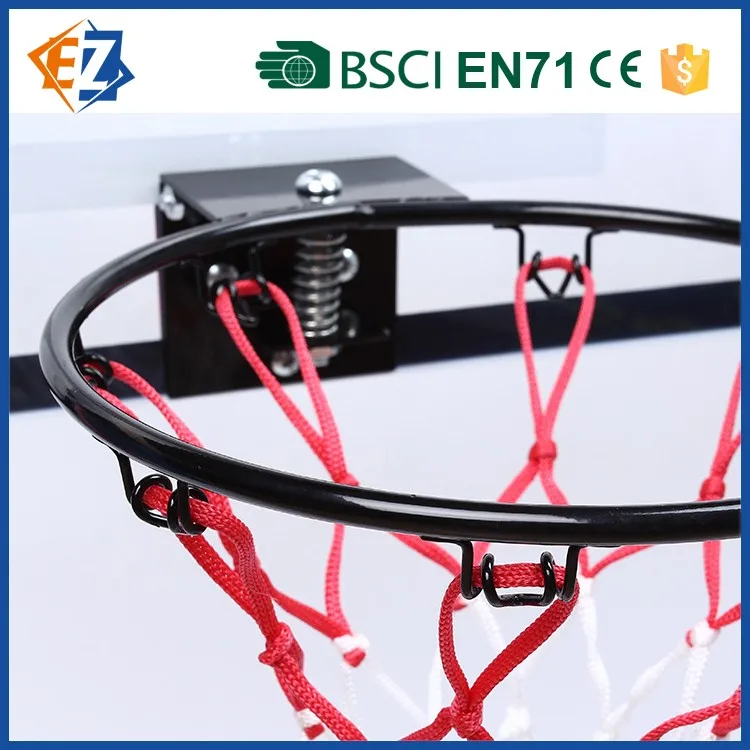 Portable And Well Design Plastic Wall Hanging Basketball Board Frame