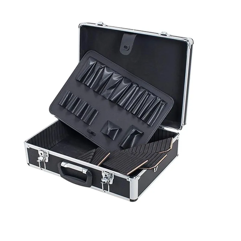 Lightweight Hard Tool Carrying Case Storage Box Aluminum Briefcase Tool