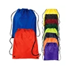 Handled Nylon Print Custom Logo Bag Drawstring Backpack