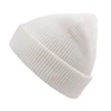 Winter Woven Embroidery Logo 100% Acrylic Wool Cashmere Knit Custom Beanie Hat