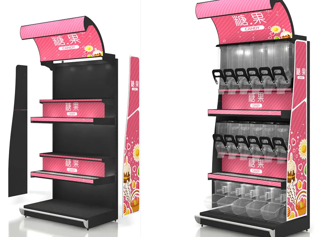Retail Adjustable Supermarket Display Wall Mounted Candy Display Rack Buy Wall Mounted Candy