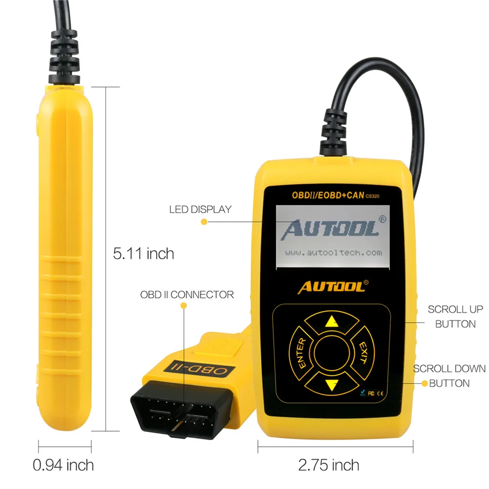 Autool cs320 obd2 руководство