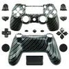 Black Carbon Fiber For Playstation 4 Shell With Full Set Buttons In Store Drop Shipping