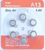 china hearing aids hearing aid battery A13 for hearing aids button cell battery