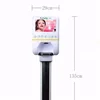 New development 10" lcd screen infrared sensor Automatic hand alcohol dispenser for hospital
