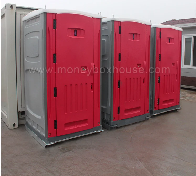 Guangzhou Mobile Toilet Luxury Blue Ready Made Toilet Outhouse Plastic