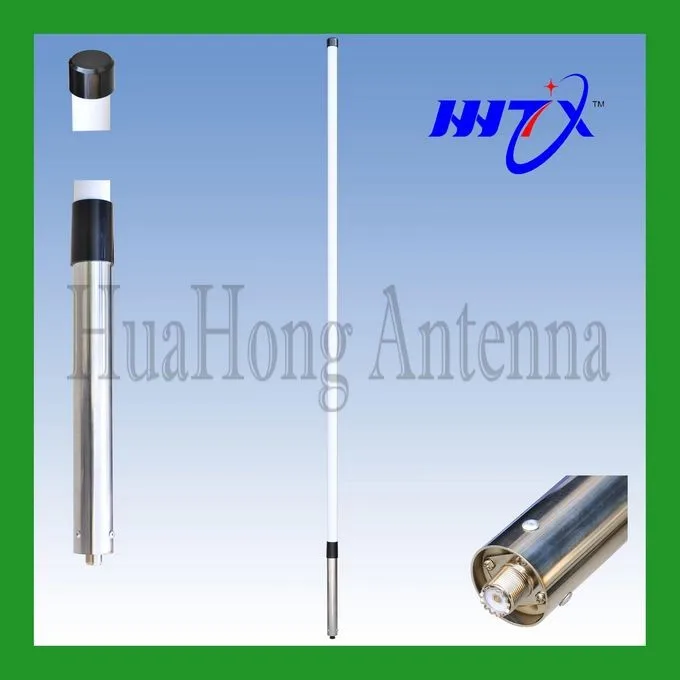 High Gain Dual Band 2m 144 430mhz Vhf Uhf Fiberglass Base Antenna Buy