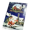 Luxury Custom Design Gift Packaging Cardboard Advent Calendar Christmas Drawer Box
