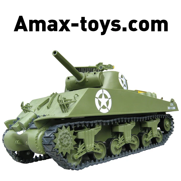 sherman rc tank