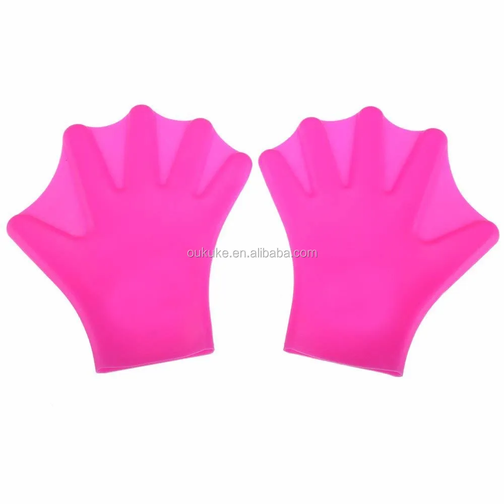 Easyinsmile Mens/Womens/Kids Webbed Swimming Gloves Silicone Soft Eco-Friendly Hand Paddles for Swimming Surfing Diving Water Exercise-Increased Water Resistance 
