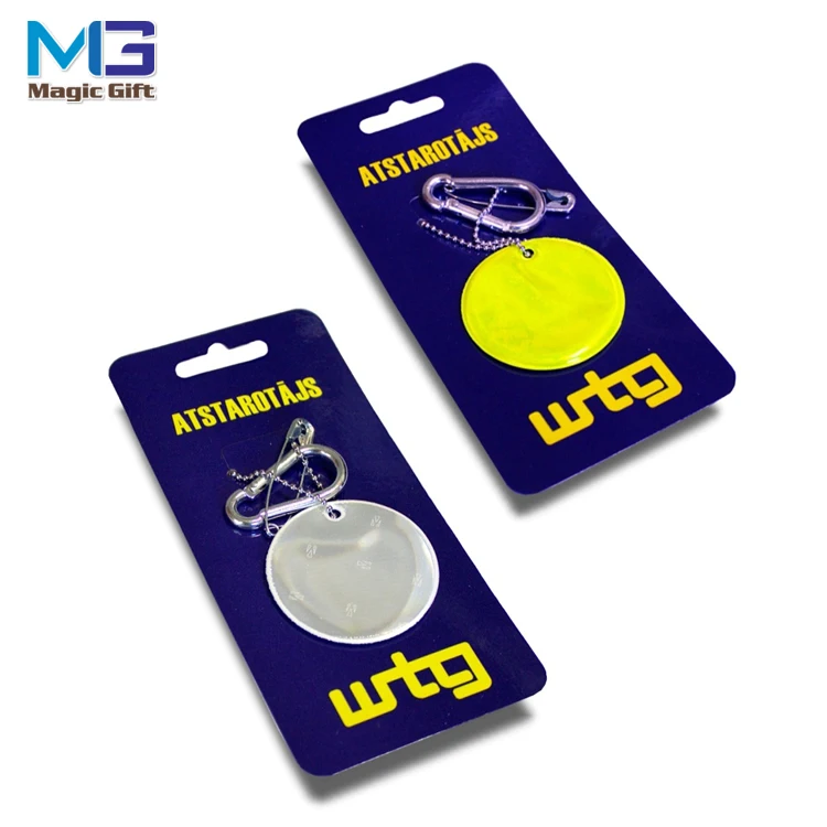 Factory Supply High Visible Safety Pvc Vest Reflective Keychain Buy