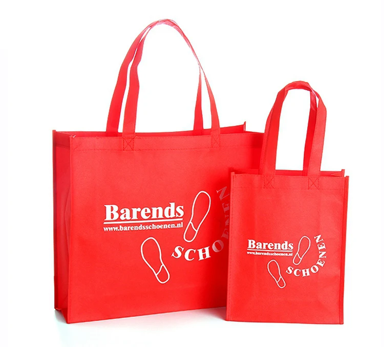 Custom Reusable Ecological Recyclable Non Woven Tote Gift Shopping Bags