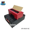 Mini Format A4 size cheap cd UV flatbed printer for DVD, phone case, pvc cards etc.