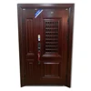 Security grille metal entrance door emergency door price Single and half steel entry doors