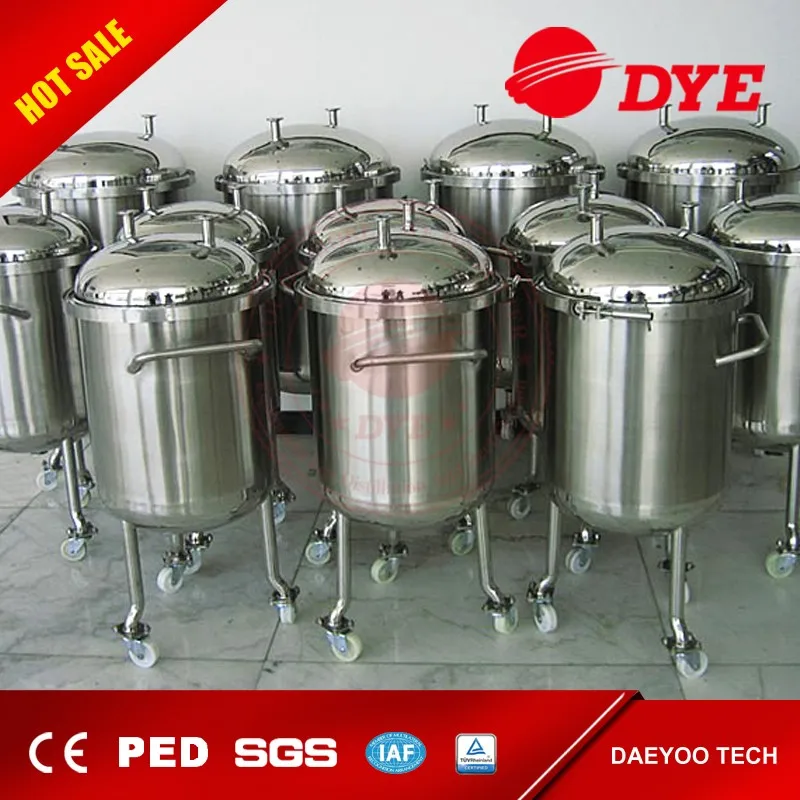 50l 100l 200l Stainless Steel Wine Beer Conical Fermenter 
