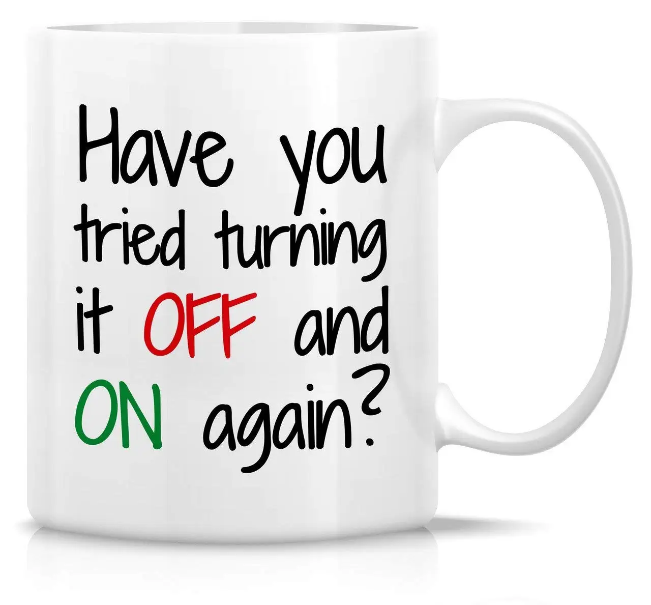 Turn it off and on again. Funny mugs. кружка ты можешь все. кружка you are my star. have you tried turning it off and on again.