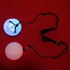 flowtoys pair of "spectrum" gen2 led poi flowlights + crystal poi set