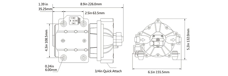 53 SERIES DIMENSIONS