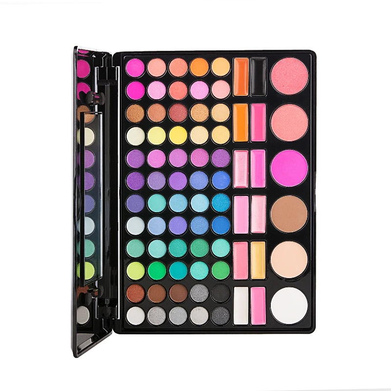 Cosmetic 78 Color matte eyeshadow make up naked eyeshadow palette with customer logo
