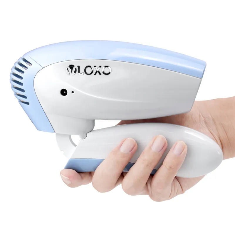Lightweight folding rechargeable wireless cold air hair dryer