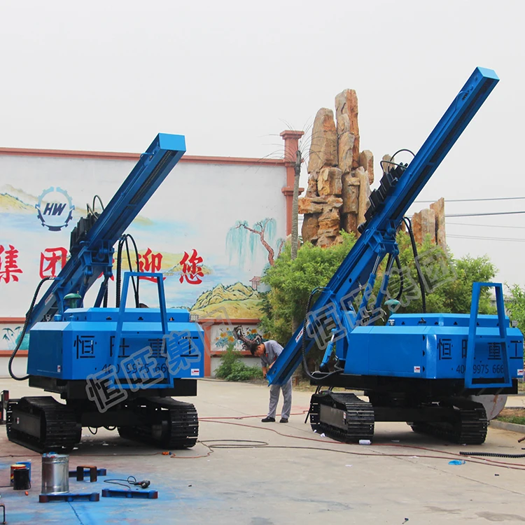 factory supply drop hammer pile driver crawler dri