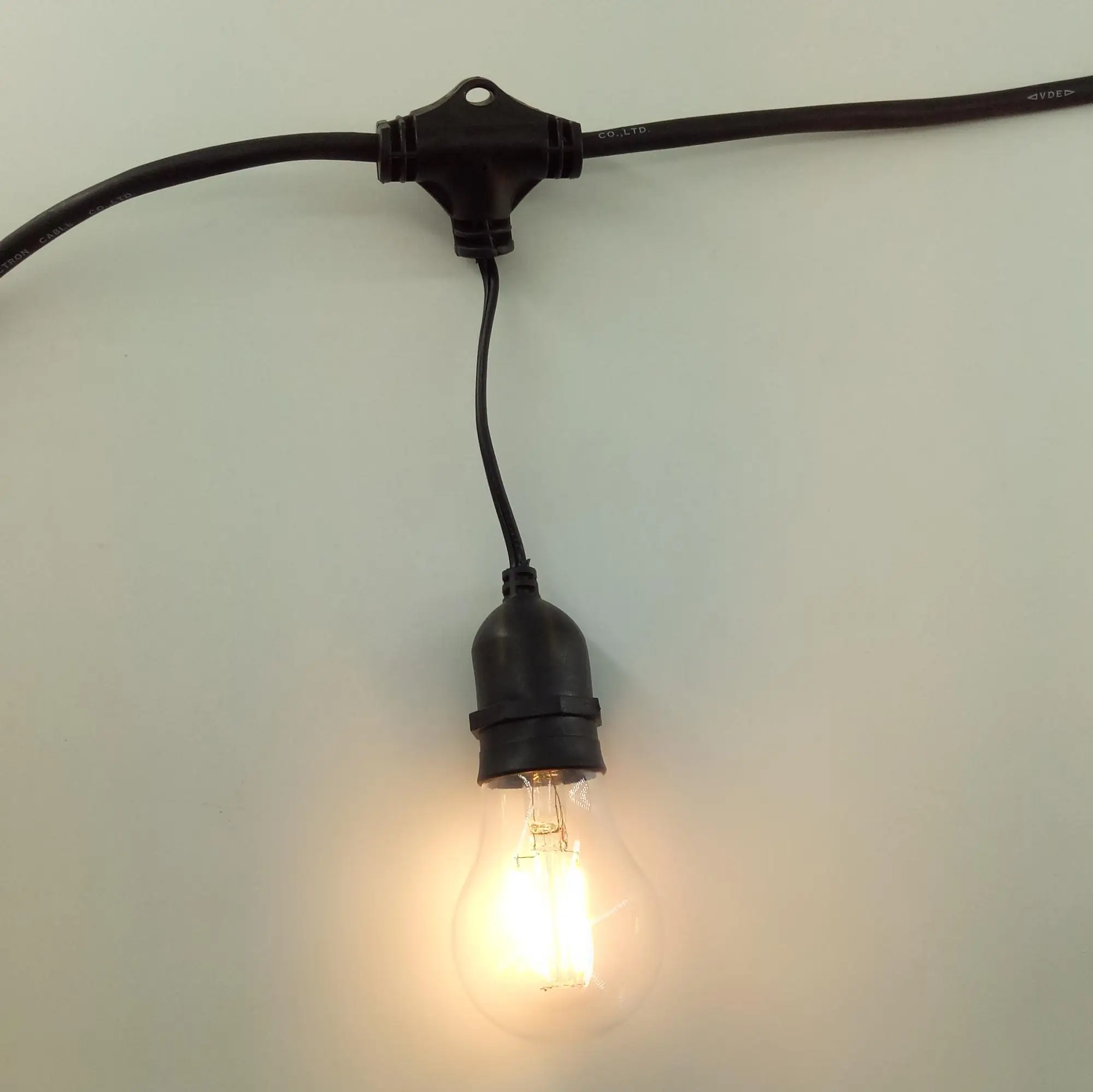 Ce 220v 2w 360 Degree E27 Bulb Warm White Outdoor Patio E27 Filament Bulb Led Garden Vintage Lamp
