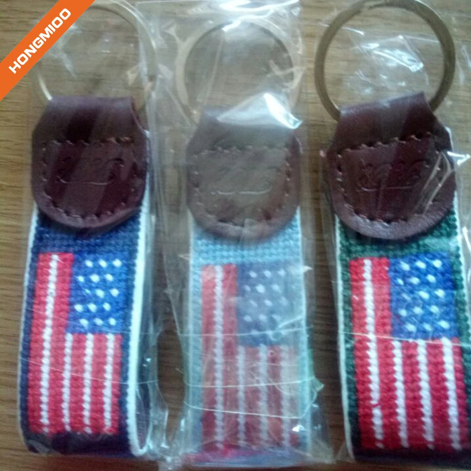 Manufacturer Custom Design Key Chain Fashion Genuine Leather Key Holder